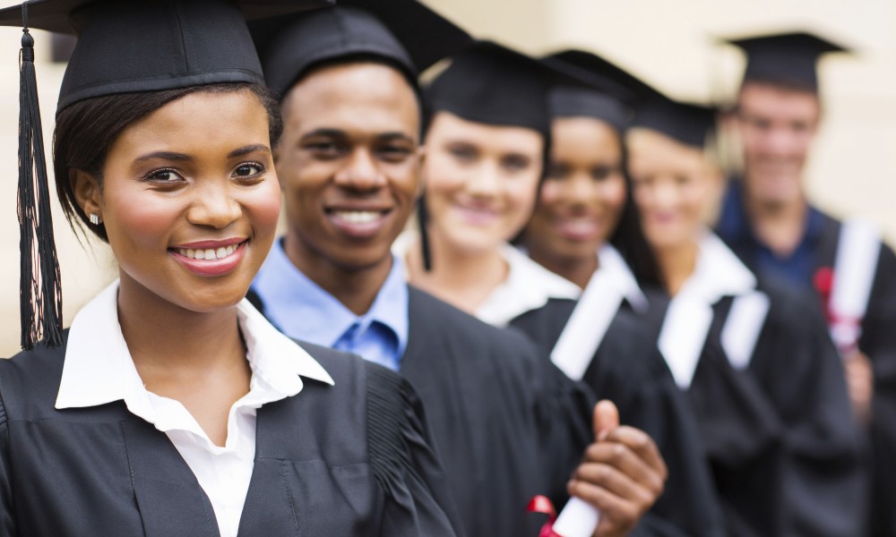 Graduation Black Students