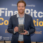 Nathan Drouillard won third place at the final pitch showcase